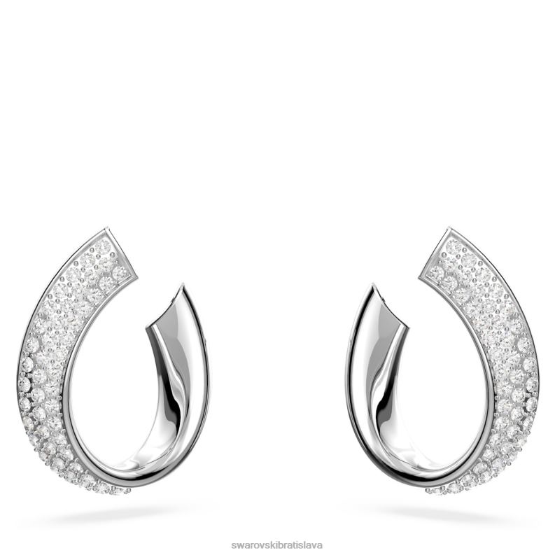 existuju_kruhove_nausnice_biela_rhodiovana_b8znt897_swarovski_sperky.jpg existujú kruhové náušnice biela, rhodiovaná B8ZNT897 Swarovski šperky - Image 1