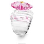 florere koktailový prsteň kvet, ružový, rhodiovaný B8ZNT1028 Swarovski šperky - Image 4