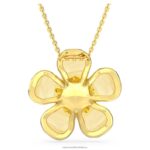 florere prívesok kvet, žltý, pozlátený B8ZNT261 Swarovski šperky - Image 5