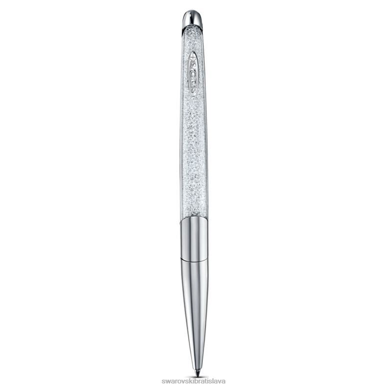 guľôčkové pero crystalline nova strieborný odtieň, pochrómovaný B8ZNT1295 Swarovski príslušenstvo - Image 3