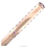 guľôčkové pero klasické, ružové, pozlátené ružovým zlatom B8ZNT1279 Swarovski príslušenstvo - Image 3