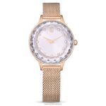 hodinky octea nova švajčiarska výroba, kovový náramok, tón ružového zlata, povrchová úprava v tóne ružového zlata B8ZNT1198 Swarovski príslušenstvo
