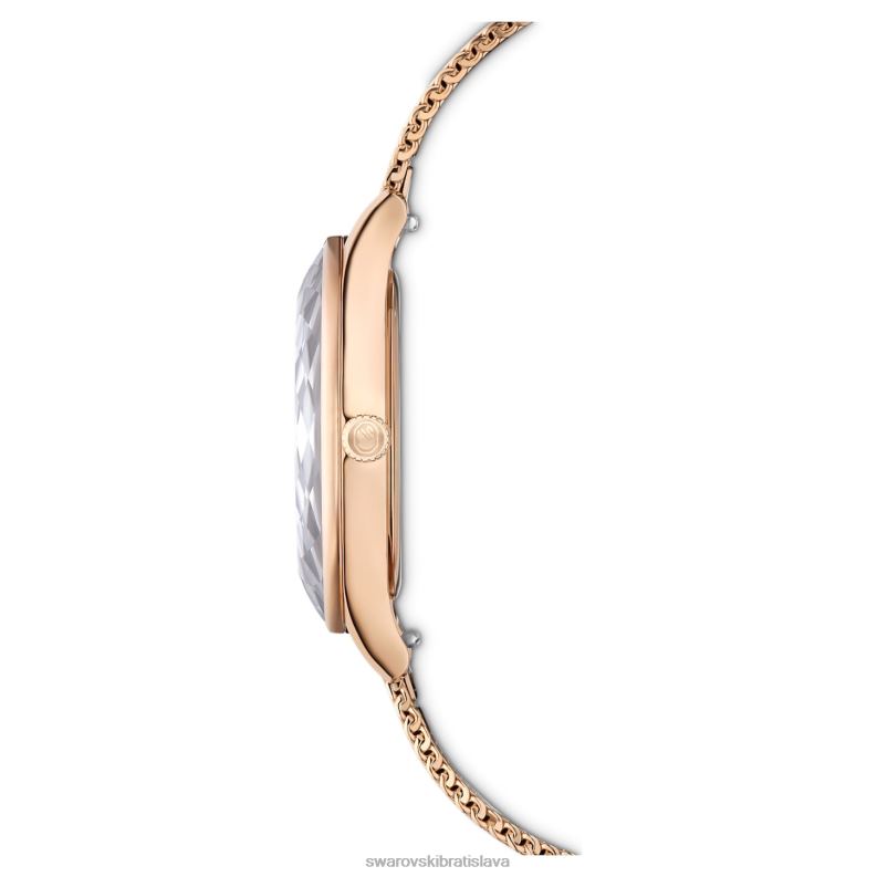 hodinky octea nova švajčiarska výroba, kovový náramok, tón ružového zlata, povrchová úprava v tóne ružového zlata B8ZNT1198 Swarovski príslušenstvo - Image 7