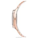 hodinky s kryštalickou aurou švajčiarska výroba, kovový náramok, tón ružového zlata, povrchová úprava v tóne ružového zlata B8ZNT1172 Swarovski príslušenstvo - Image 3