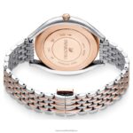 hodinky s kryštalickou aurou švajčiarska výroba, kovový náramok, tón ružového zlata, povrchová úprava zmiešaný kov B8ZNT1167 Swarovski príslušenstvo - Image 4