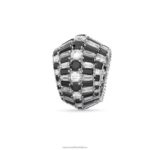 hyperbola koktailový prsteň zmiešané strihy, čierne, rhodiované B8ZNT1060 Swarovski šperky - Image 4