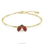 idylický náramok lienka, červená, pozlátená B8ZNT645 Swarovski šperky