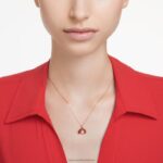 idylický prívesok lienka, červená, pozlátená B8ZNT277 Swarovski šperky - Image 2