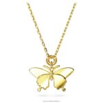idylický prívesok motýľ, viacfarebný, pozlátený B8ZNT162 Swarovski šperky - Image 4