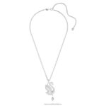 ikonický labutí náhrdelník labuť, biela, rhodiovaná B8ZNT269 Swarovski šperky - Image 3