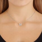 ikonický prívesok labuť labuť, béžová, rhodiovaná B8ZNT335 Swarovski šperky - Image 2