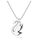 ikonický prívesok labuť labuť, modrá, rhodiovaná B8ZNT282 Swarovski šperky - Image 4