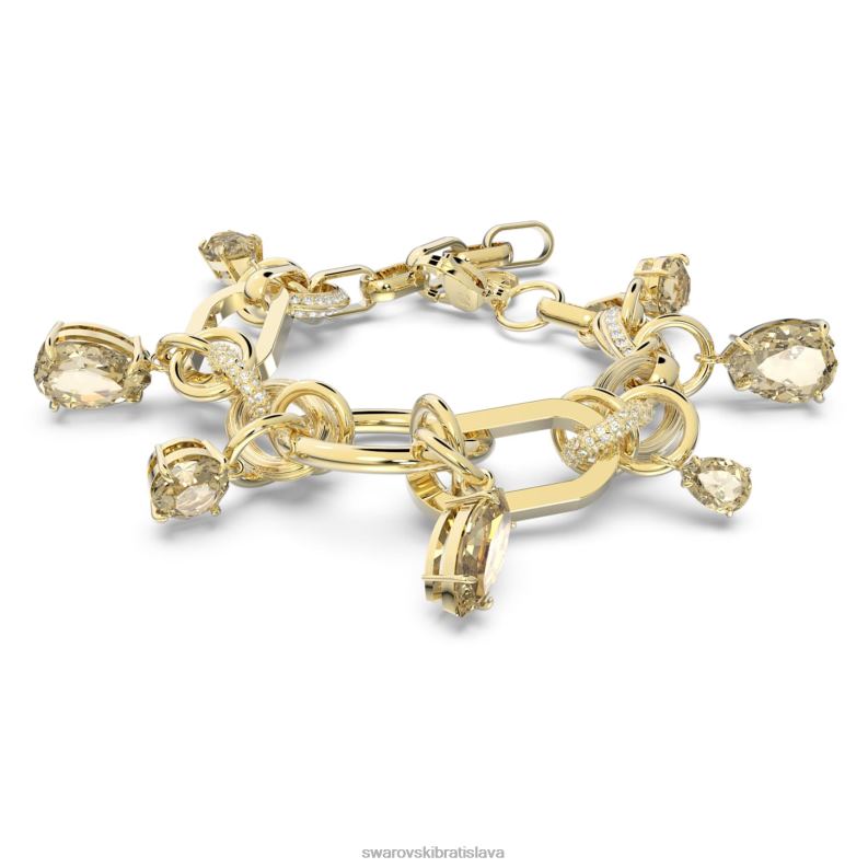 imber_naramok_hneda_pozlatena_b8znt473_swarovski_sperky.jpg imber náramok hnedá, pozlátená B8ZNT473 Swarovski šperky - Image 1