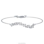 intímny náramok 14k biele zlato B8ZNT437 Swarovski šperky