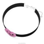 jeden choker srdce, ružové, rhodiované B8ZNT357 Swarovski šperky - Image 3