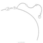 jeden prívesok srdce, biele, rhodiované B8ZNT241 Swarovski šperky - Image 4