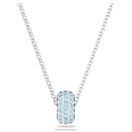 kamenný prívesok modrá, rhodiovaná B8ZNT306 Swarovski šperky