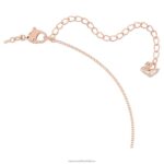 kamenný prívesok ružové, pozlátené ružovým zlatom B8ZNT316 Swarovski šperky - Image 3