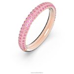 kamenný prsteň ružové, pozlátené ružovým zlatom B8ZNT1015 Swarovski šperky - Image 3