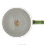 kávová šálka signum s podšálkou porcelán, zelená B8ZNT1729 Swarovski dekorácie - Image 4