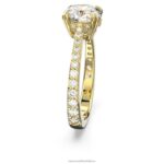 koktailový prsteň constella princes cut, dlažba, biela, pozlátená B8ZNT983 Swarovski šperky - Image 4