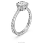 koktailový prsteň constella princes cut, dlažba, biela, rhodiovaná B8ZNT987 Swarovski šperky - Image 3