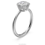 koktailový prsteň constella princess cut, biela, rhodiovaná B8ZNT980 Swarovski šperky - Image 3