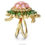 koktailový prsteň idyllia korytnačka, viacfarebná, pozlátená B8ZNT1024 Swarovski šperky - Image 4