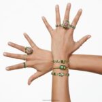 koktailový prsteň idyllia korytnačka, viacfarebná, pozlátená B8ZNT1024 Swarovski šperky - Image 6