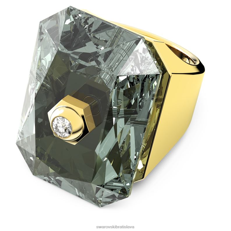 koktailovy_prsten_numina_osemhranny_vybrus_sivy_pozlateny_b8znt1086_swarovski_sperky.jpg koktailový prsteň numina osemhranný výbrus, sivý, pozlátený B8ZNT1086 Swarovski šperky - Image 1