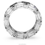 koktailový prsteň ortyx trojuholníkový strih, čierny, rhodiovaný B8ZNT1050 Swarovski šperky - Image 5