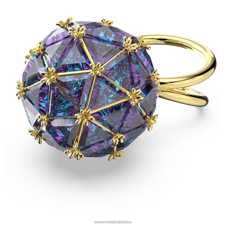 kokteilovy_prsten_curiosa_trojuholnikovy_strih_modra_pozlatena_b8znt1054_swarovski_sperky.jpg kokteilový prsteň curiosa trojuholníkový strih, modrá, pozlátená B8ZNT1054 Swarovski šperky - Image 1