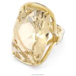 kokteilový prsteň harmonia nadrozmerný krištáľ, zlatý tón, pozlátený B8ZNT1035 Swarovski šperky