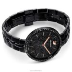 kozmopolitné hodinky švajčiarska výroba, kovový náramok, čierny, čierny povrch B8ZNT1234 Swarovski príslušenstvo - Image 4