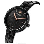 kozmopolitné hodinky švajčiarska výroba, kovový náramok, čierny, čierny povrch B8ZNT1234 Swarovski príslušenstvo - Image 5