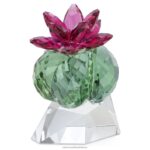 krištáľové kvety bordeaux kaktus zber B8ZNT1622 Swarovski dekorácie