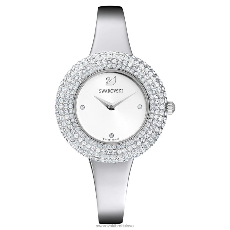 kristalove_ruzove_hodinky_svajciarska_vyroba_kovovy_naramok_strieborny_ton_nehrdzavejuca_ocel_b8znt1247_swarovski_prislusenstvo.jpg krištáľové ružové hodinky švajčiarska výroba, kovový náramok, strieborný tón, nehrdzavejúca oceľ B8ZNT1247 Swarovski príslušenstvo - Image 1
