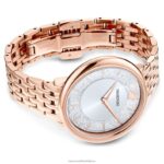 krištáľovo elegantné hodinky švajčiarska výroba, kovový náramok, tón ružového zlata, povrchová úprava v tóne ružového zlata B8ZNT1199 Swarovski príslušenstvo - Image 4