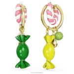 kruhové náušnice dulcis cukríkové, viacfarebné, pozlátené B8ZNT850 Swarovski šperky - Image 5