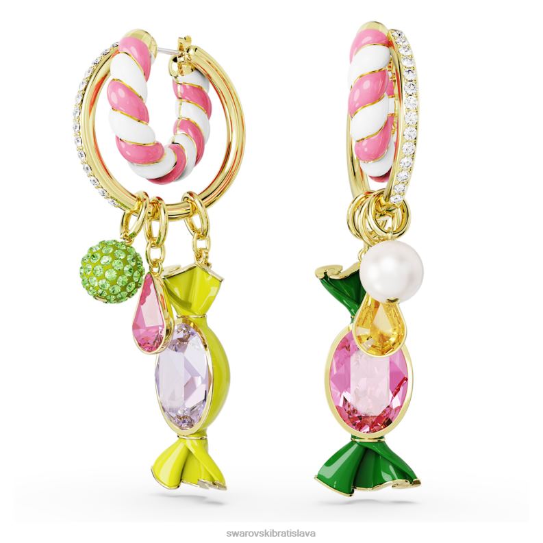 kruhove_nausnice_dulcis_cukrikove_viacfarebne_pozlatene_b8znt850_swarovski_sperky.jpg kruhové náušnice dulcis cukríkové, viacfarebné, pozlátené B8ZNT850 Swarovski šperky - Image 1