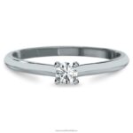 krúžok na základné veci striebro, rhodiované B8ZNT982 Swarovski šperky