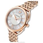 kryštalické glam hodinky švajčiarska výroba, kovový náramok, tón ružového zlata, povrchová úprava v tóne ružového zlata B8ZNT1194 Swarovski príslušenstvo - Image 5