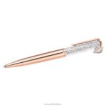kryštalické guľôčkové pero labuť, tón ružového zlata, pozlátený v tóne ružového zlata B8ZNT1277 Swarovski príslušenstvo
