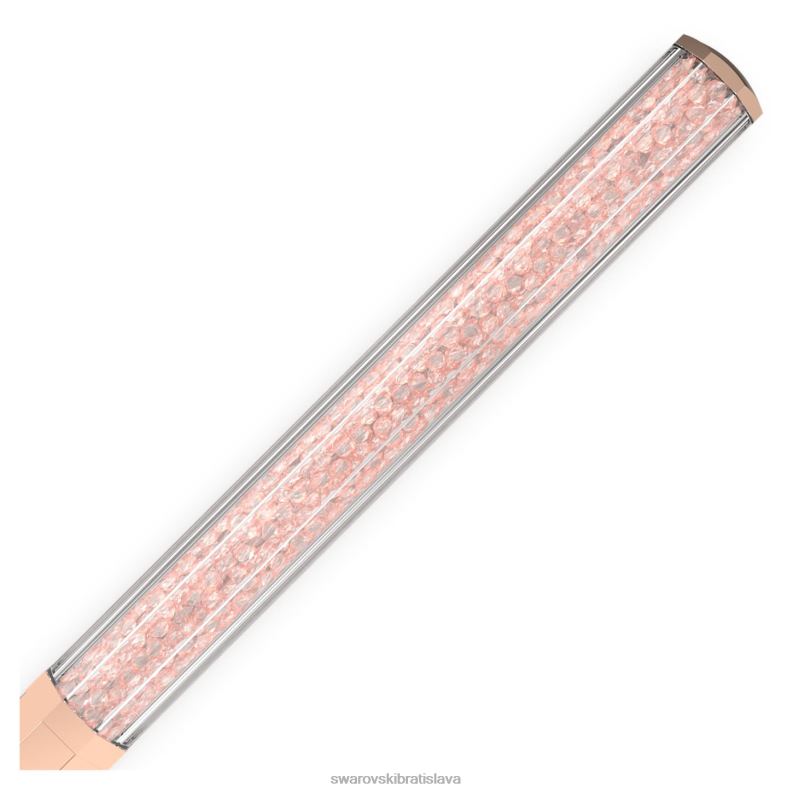 kryštalické guľôčkové pero tvar osemuholníka, tón ružového zlata, pozlátené ružovým zlatom B8ZNT1258 Swarovski príslušenstvo - Image 3