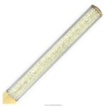 kryštalické guľôčkové pero tvar osemuholníka, zlatý tón, pozlátený B8ZNT1261 Swarovski príslušenstvo - Image 3