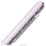 kryštálovo lesklé guľôčkové pero ružové, ružové lakované, chrómované B8ZNT1265 Swarovski príslušenstvo - Image 3