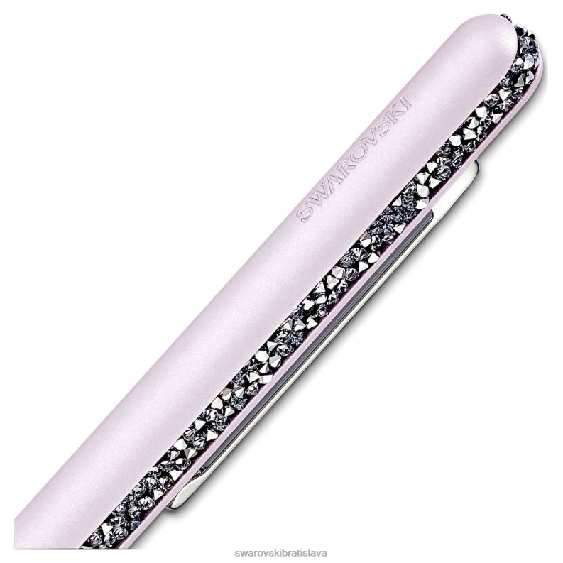 kryštálovo lesklé guľôčkové pero ružové, ružové lakované, chrómované B8ZNT1265 Swarovski príslušenstvo - Image 3