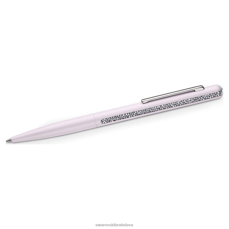 kryštálovo lesklé guľôčkové pero ružové, ružové lakované, chrómované B8ZNT1265 Swarovski príslušenstvo - Image 1