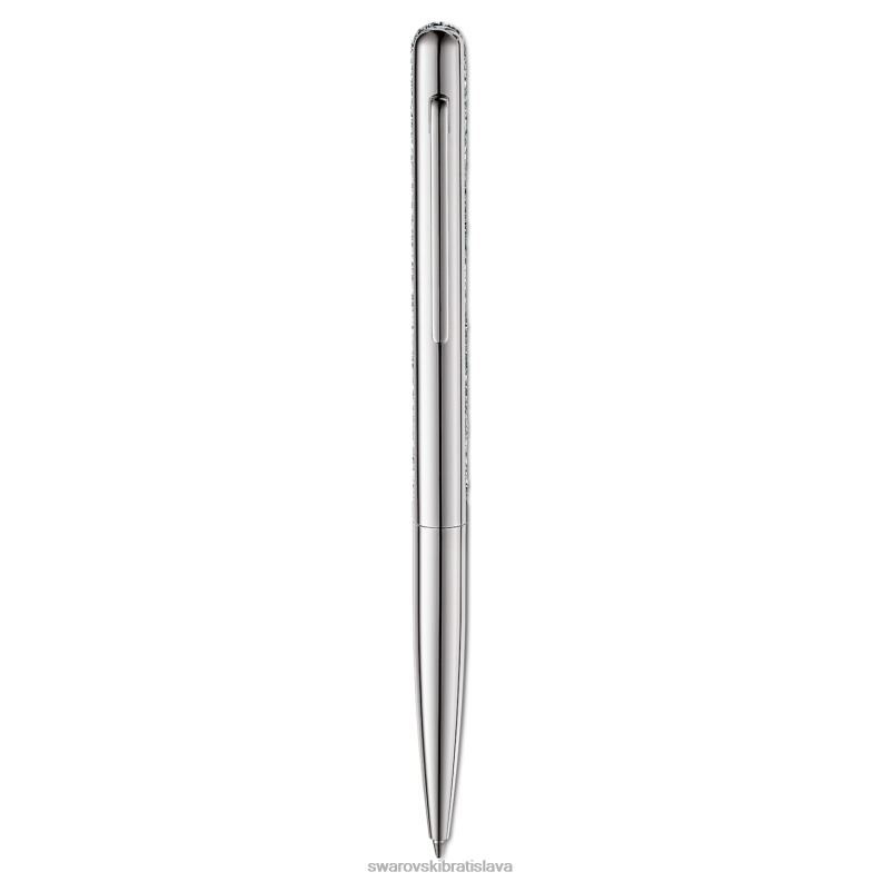 kryštálovo lesklé guľôčkové pero strieborný odtieň, pochrómovaný B8ZNT1275 Swarovski príslušenstvo - Image 2