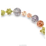 kuriózny náhrdelník magnetické zatváranie, viacfarebné, povrchová úprava zmiešaný kov B8ZNT101 Swarovski šperky - Image 4
